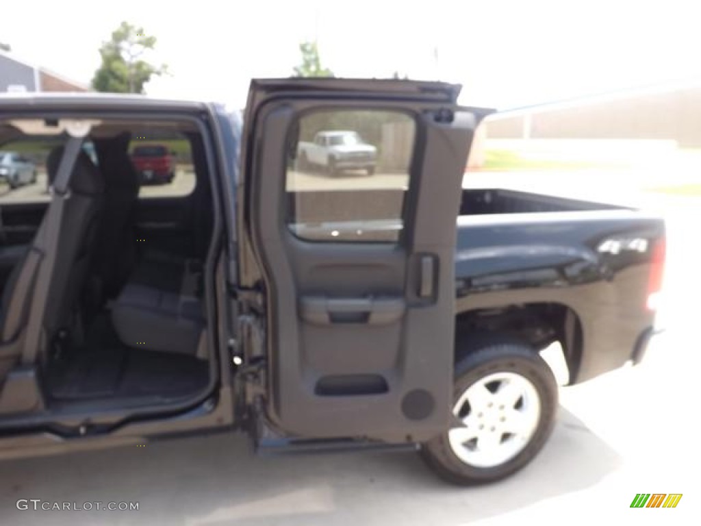 2010 Sierra 1500 SLE Extended Cab 4x4 - Onyx Black / Ebony photo #30