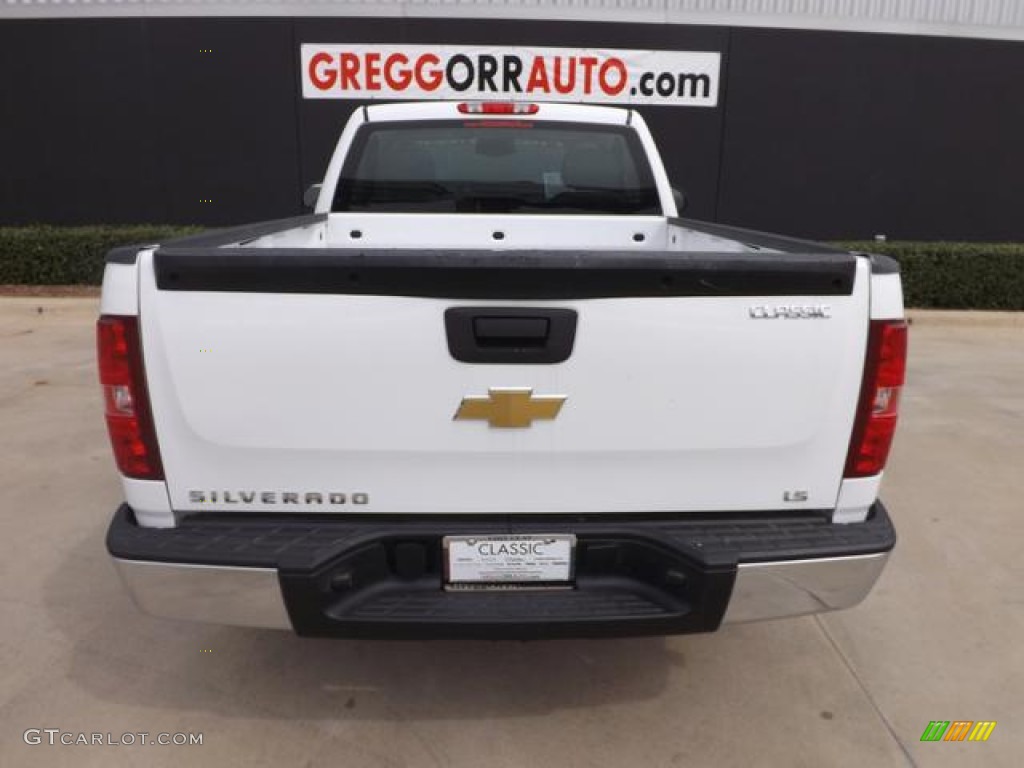 2011 Silverado 1500 LS Regular Cab - Summit White / Dark Titanium photo #6