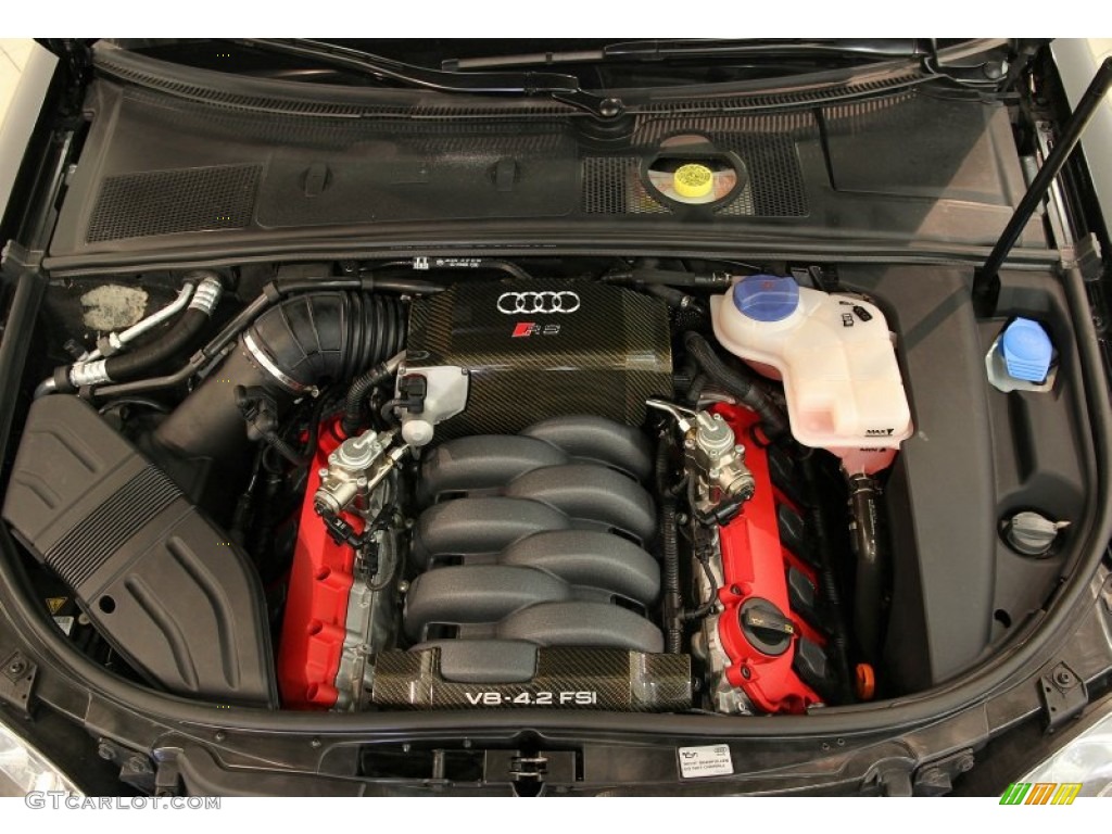 2008 Audi RS4 4.2 quattro Convertible Engine Photos