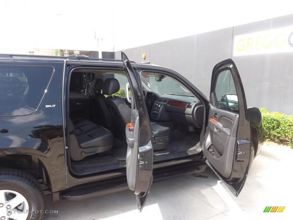 2013 Yukon XL SLT 4x4 - Onyx Black / Ebony photo #9