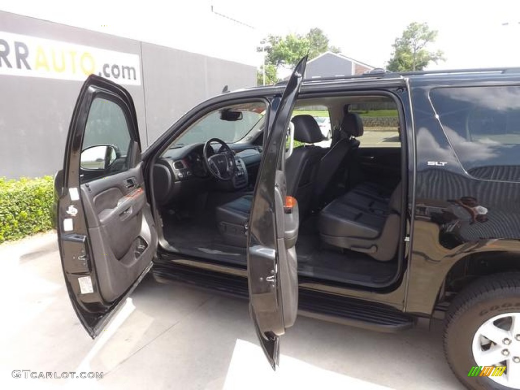 2013 Yukon XL SLT 4x4 - Onyx Black / Ebony photo #10