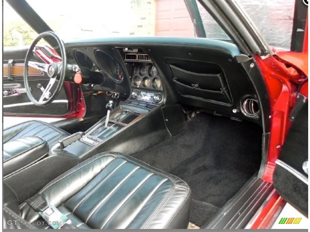1971 Corvette Stingray Coupe - Mille Miglia Red / Black photo #3