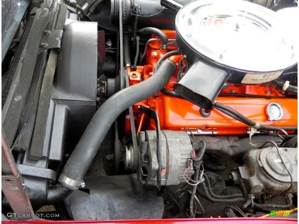 1971 Corvette Stingray Coupe - Mille Miglia Red / Black photo #4