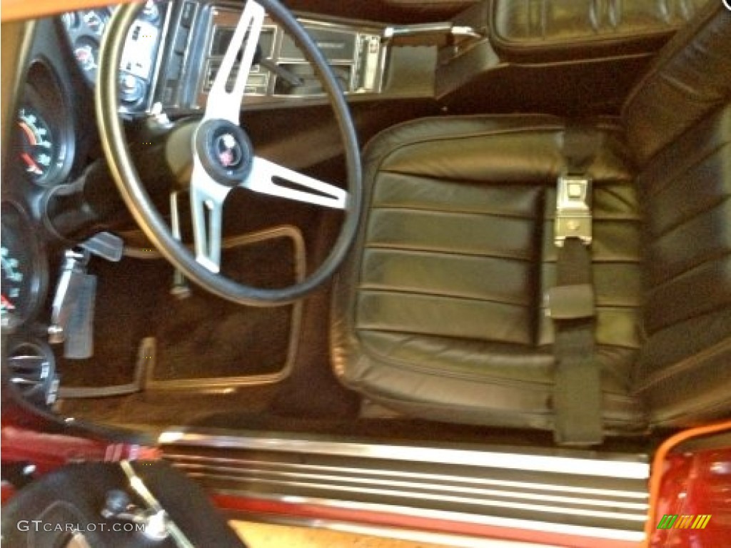 1971 Corvette Stingray Coupe - Mille Miglia Red / Black photo #7