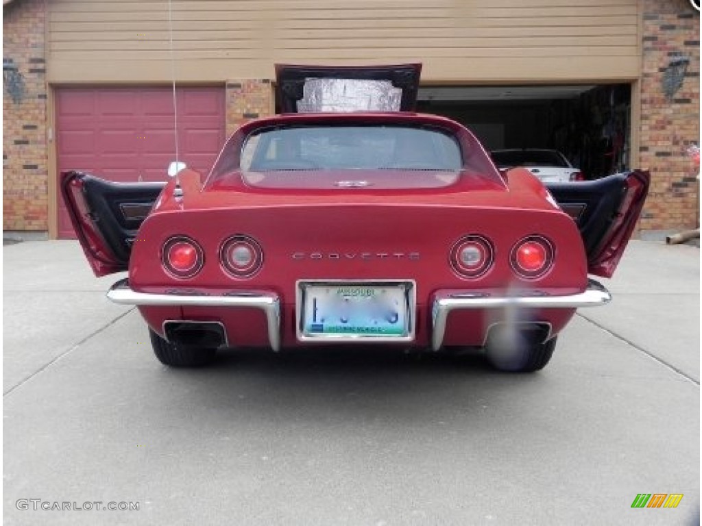 1971 Corvette Stingray Coupe - Mille Miglia Red / Black photo #9