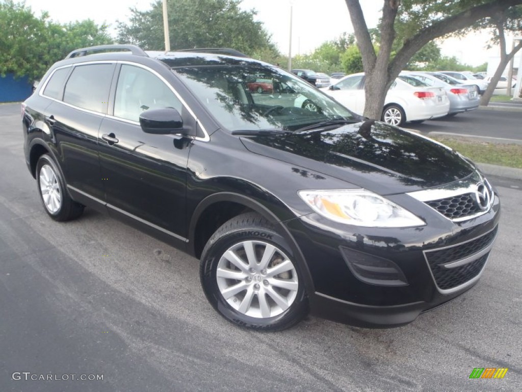 2010 CX-9 Touring - Brilliant Black / Sand photo #1