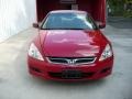 2007 San Marino Red Honda Accord EX Coupe  photo #2