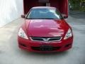 2007 San Marino Red Honda Accord EX Coupe  photo #2