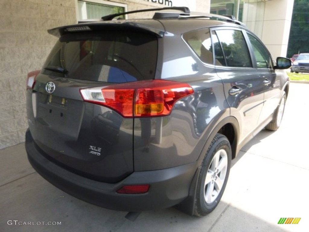 2013 RAV4 XLE AWD - Magnetic Gray Metallic / Black photo #2