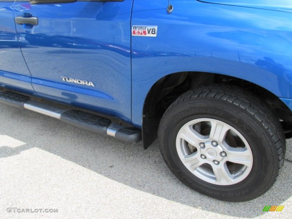 2008 Tundra SR5 CrewMax 4x4 - Blue Streak Metallic / Black photo #3