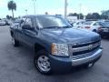 2008 Blue Granite Metallic Chevrolet Silverado 1500 LT Extended Cab  photo #1