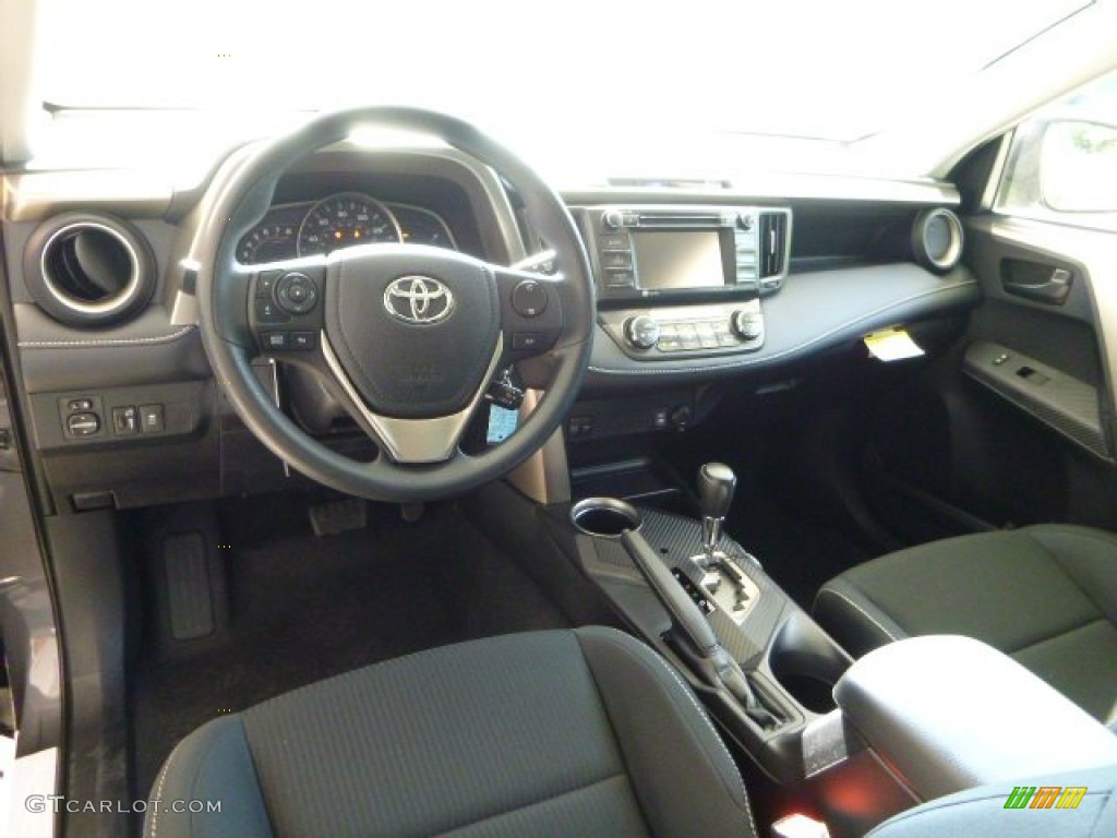 2013 RAV4 XLE AWD - Magnetic Gray Metallic / Black photo #15