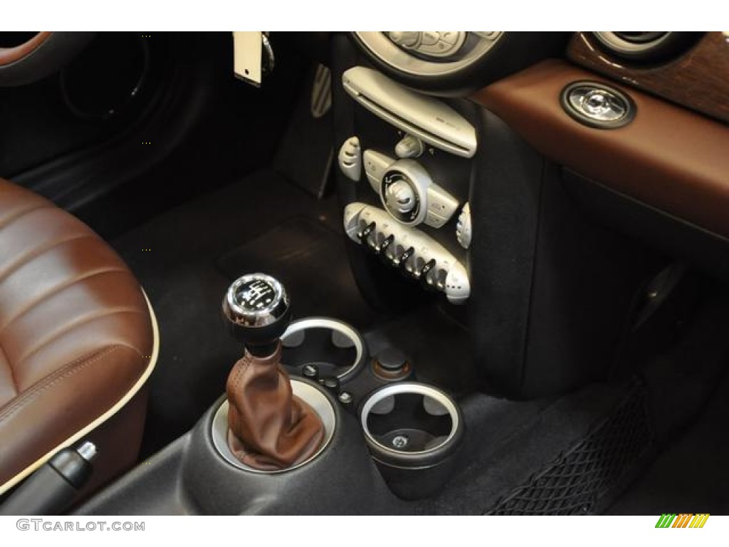 2010 Cooper S Convertible - Horizon Blue Metallic / Lounge Hot Chocolate Leather photo #12