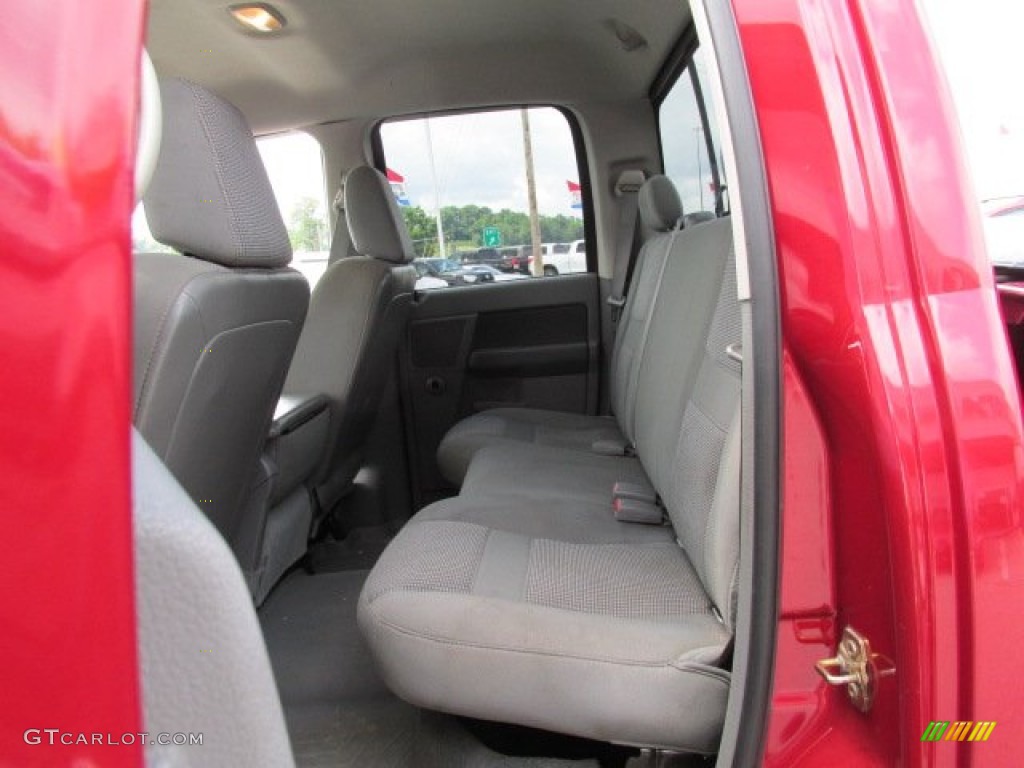 2006 Ram 1500 Big Horn Edition Quad Cab 4x4 - Inferno Red Crystal Pearl / Medium Slate Gray photo #13