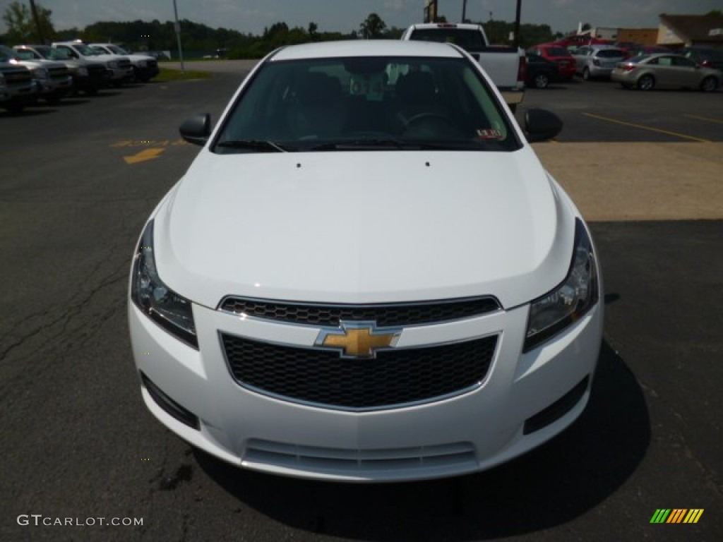 2014 Cruze LS - Summit White / Jet Black/Medium Titanium photo #2