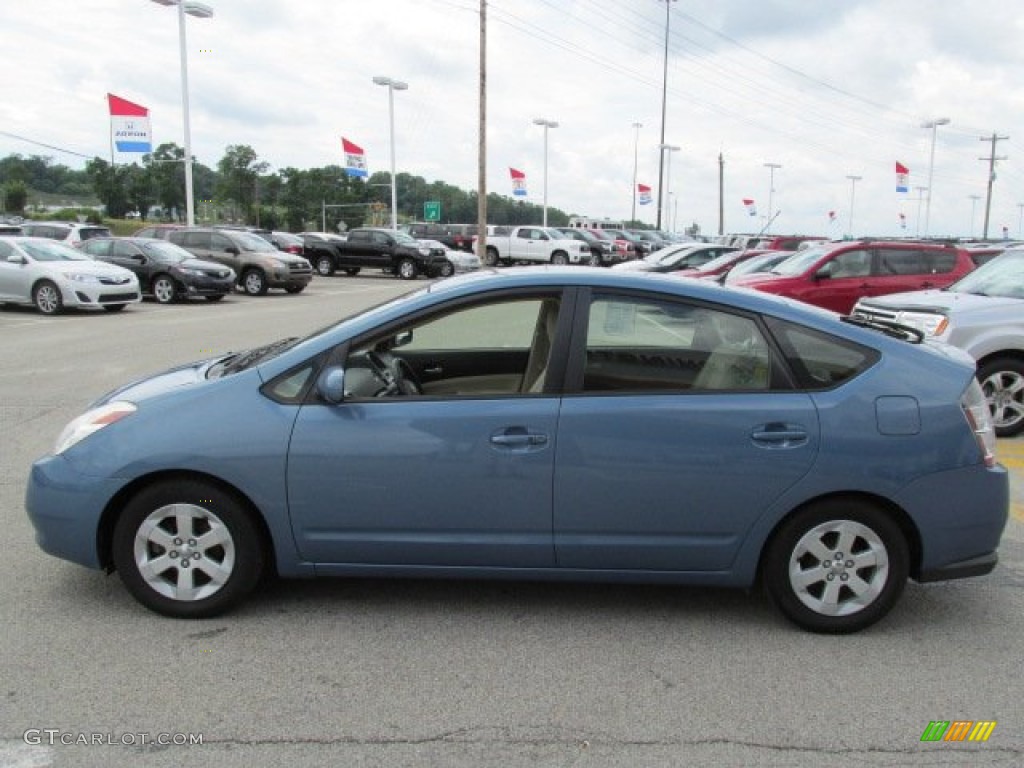 Seaside Blue Pearl 2005 Toyota Prius Hybrid Exterior Photo #82735692
