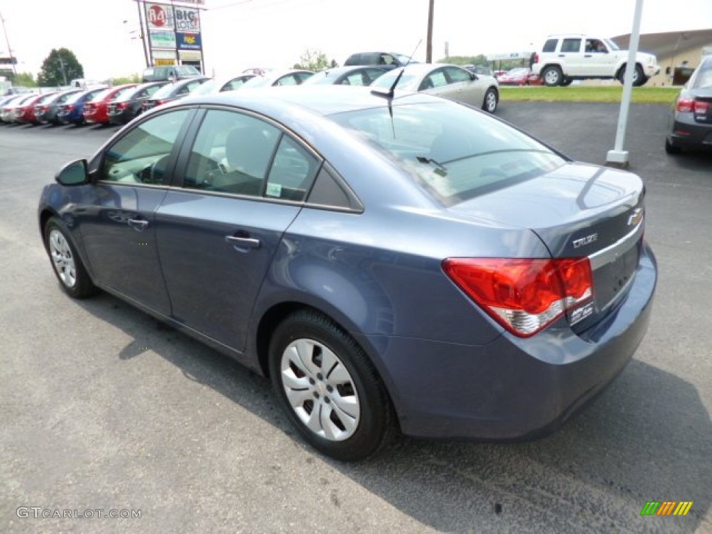 2014 Cruze LS - Atlantis Blue Metallic / Jet Black/Medium Titanium photo #5