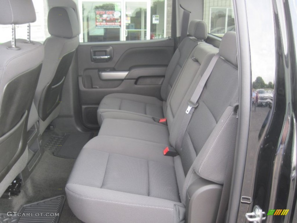 2014 Chevrolet Silverado 1500 LTZ Z71 Crew Cab 4x4 Rear Seat Photo #82735997