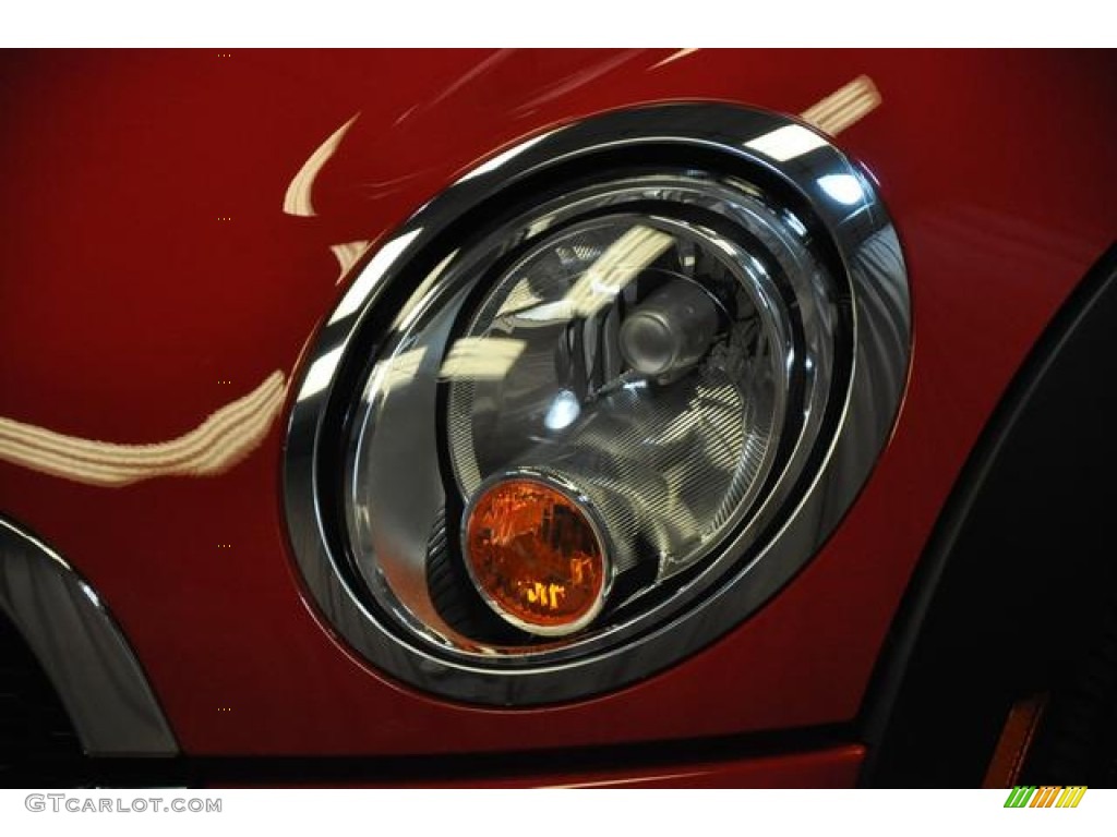 2013 Cooper S Convertible - Chili Red / Carbon Black photo #2