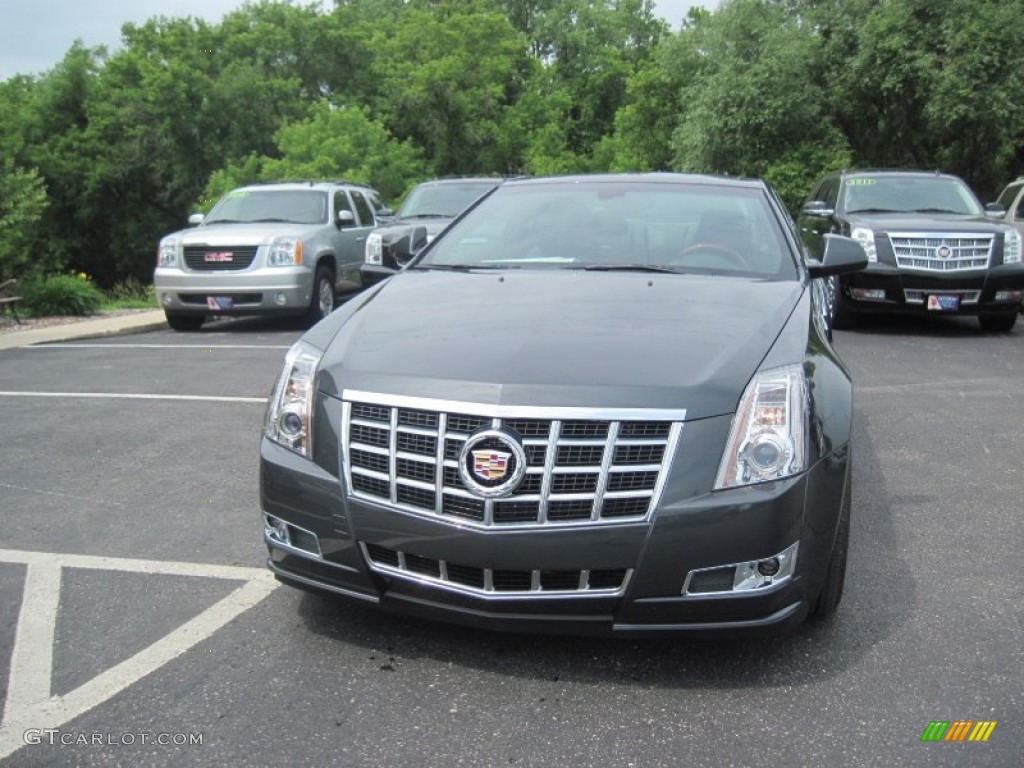 Phantom Gray Metallic 2014 Cadillac CTS 4 Coupe AWD Exterior Photo #82736599
