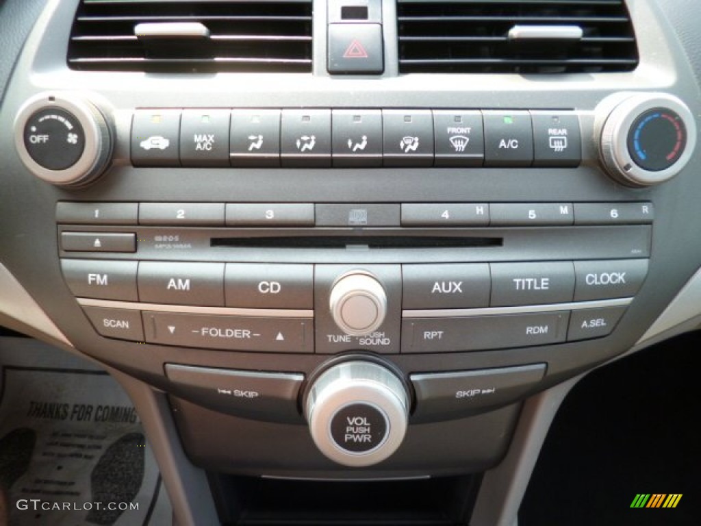 2011 Honda Accord LX-P Sedan Controls Photo #82737344