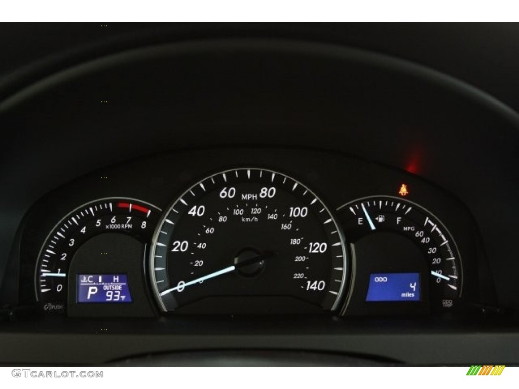 2013 Toyota Camry LE Gauges Photo #82737787
