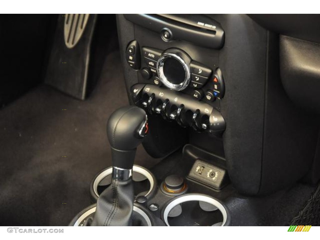 2013 Cooper S Roadster - Pepper White / Carbon Black photo #11