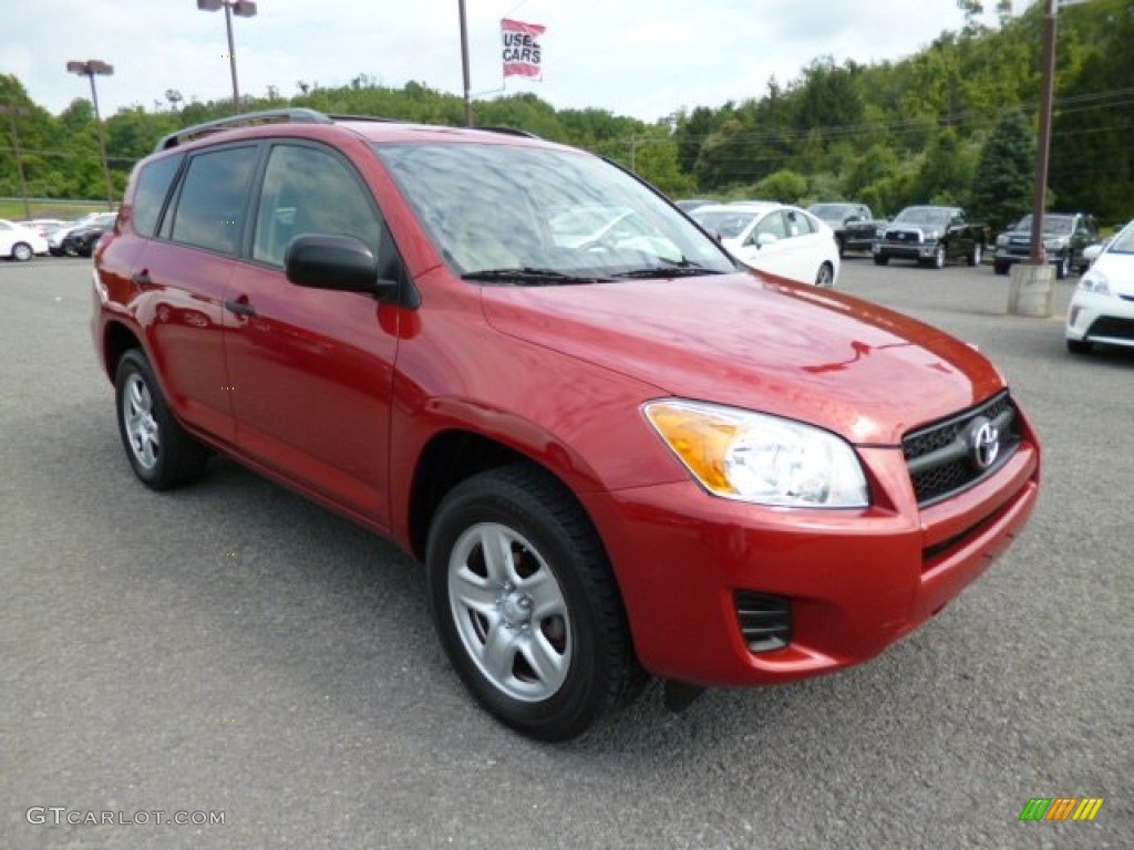 Barcelona Red Metallic 2009 Toyota RAV4 4WD Exterior Photo #82738805