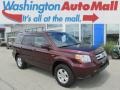 Dark Cherry Pearl 2008 Honda Pilot Value Package 4WD