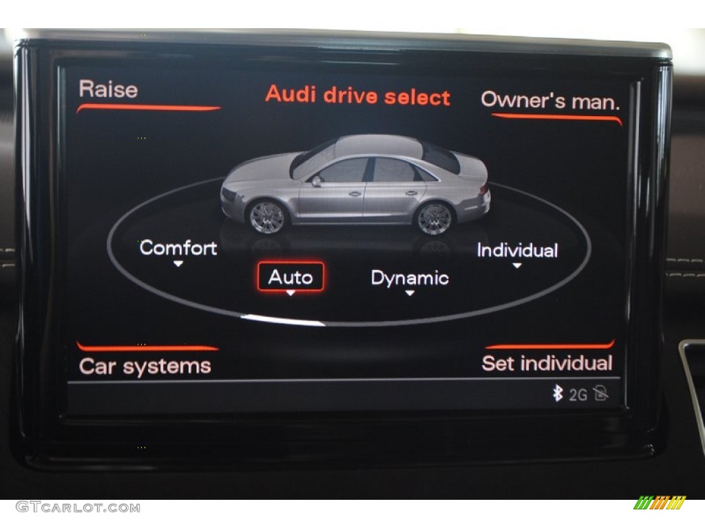 2014 A8 L TDI quattro - Night Blue Pearl Effect / Balao Brown Audi Design Selection photo #32