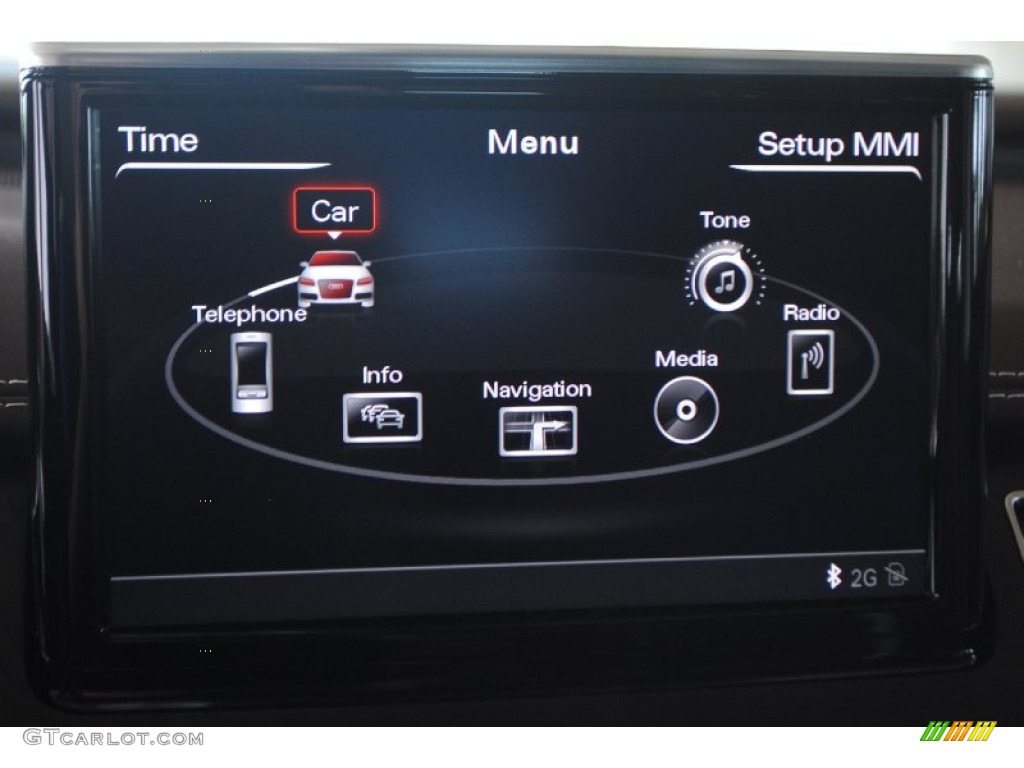 2014 A8 L TDI quattro - Night Blue Pearl Effect / Balao Brown Audi Design Selection photo #33