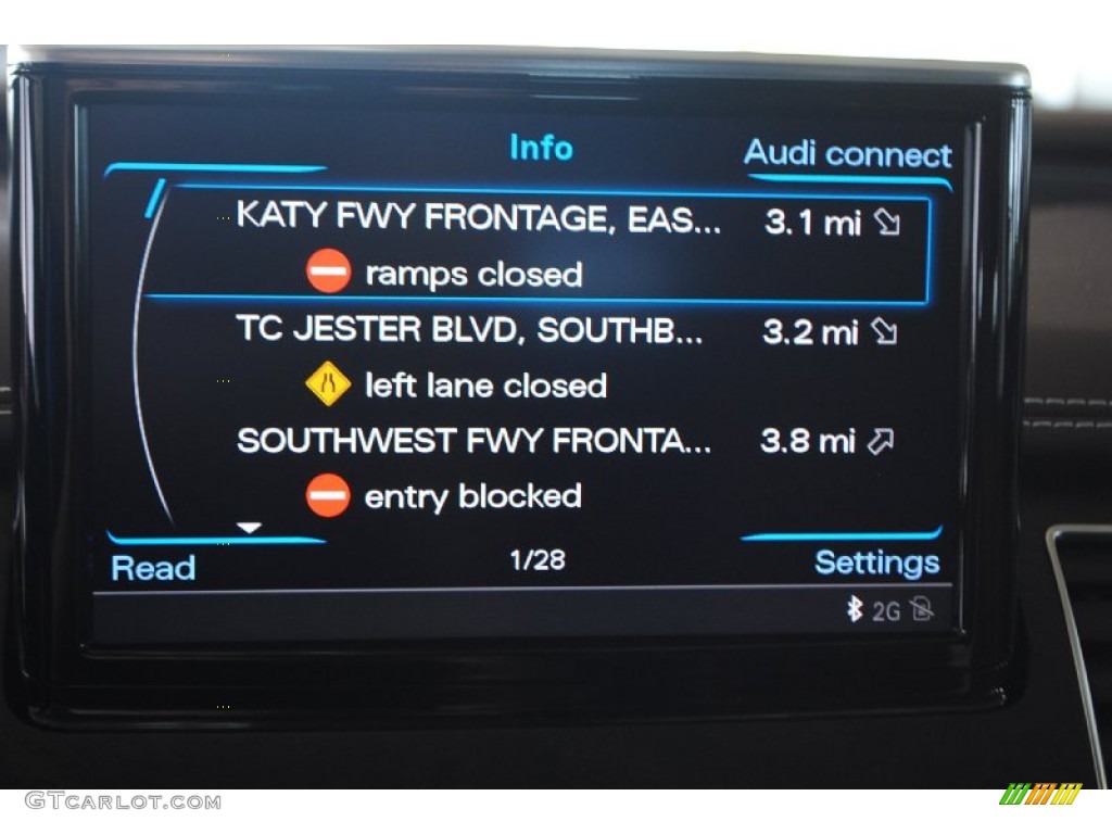 2014 A8 L TDI quattro - Night Blue Pearl Effect / Balao Brown Audi Design Selection photo #34