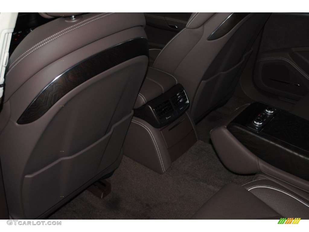 2014 A8 L TDI quattro - Night Blue Pearl Effect / Balao Brown Audi Design Selection photo #43