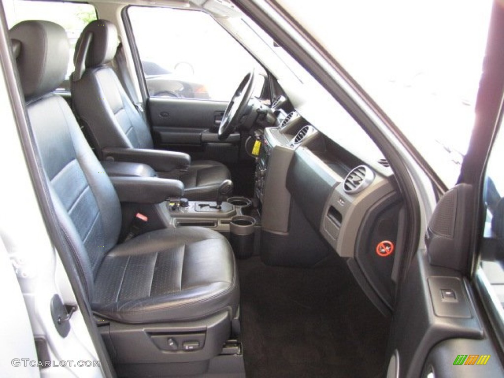 2007 LR3 V8 SE - Zermatt Silver Metallic / Ebony Black photo #21