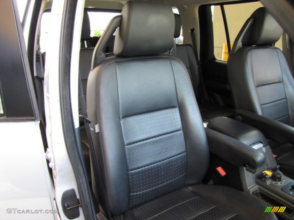 2007 LR3 V8 SE - Zermatt Silver Metallic / Ebony Black photo #24