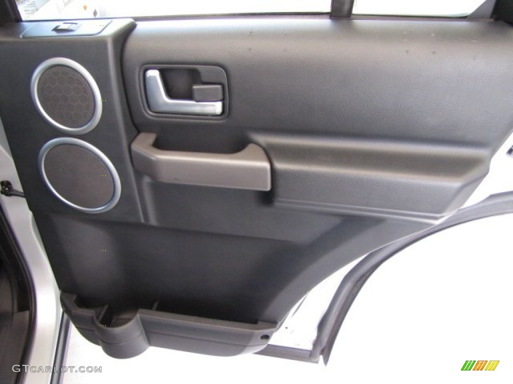 2007 LR3 V8 SE - Zermatt Silver Metallic / Ebony Black photo #29