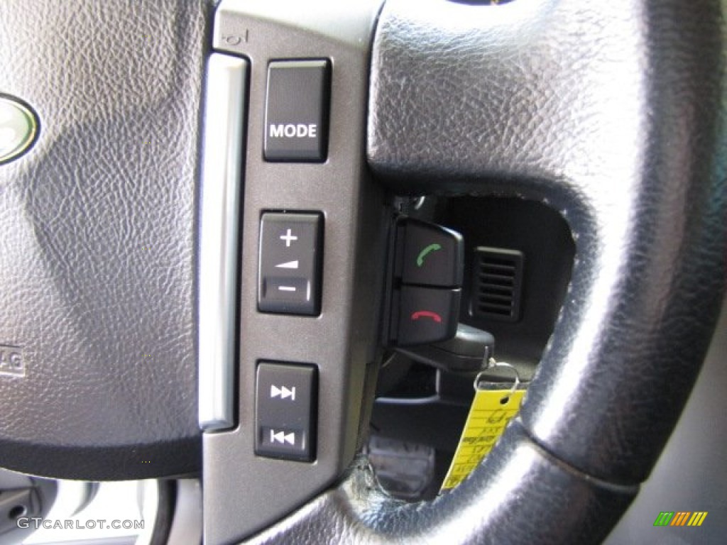 2007 LR3 V8 SE - Zermatt Silver Metallic / Ebony Black photo #43