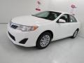 2013 Super White Toyota Camry L  photo #3