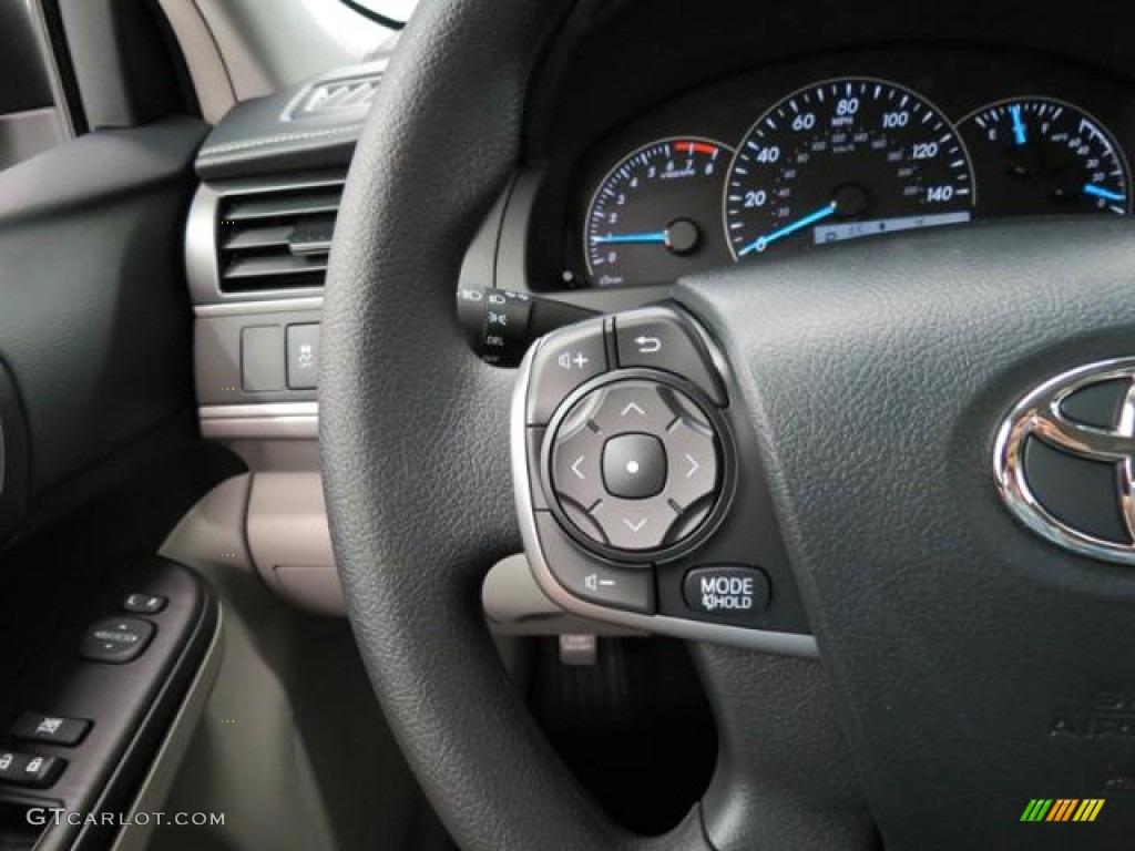 2013 Camry L - Attitude Black Metallic / Ash photo #14