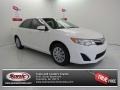 2013 Super White Toyota Camry LE  photo #1