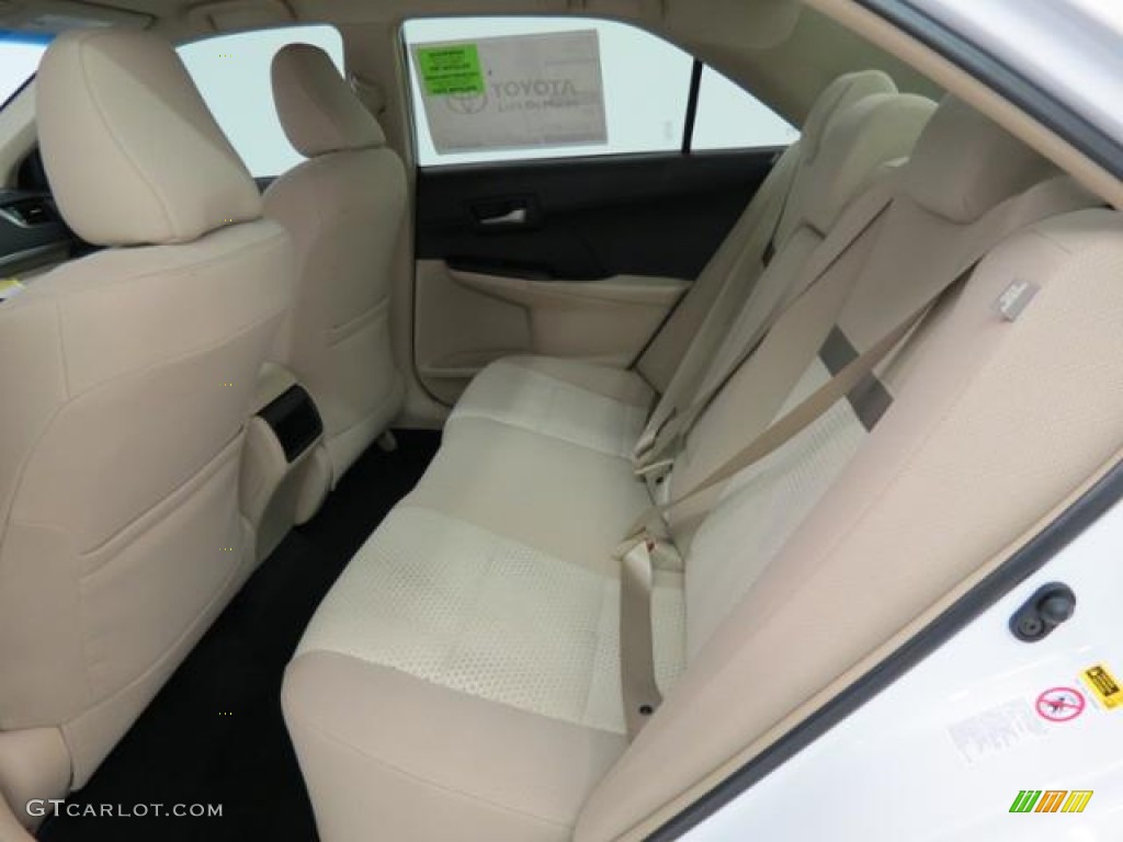 2013 Camry LE - Super White / Ivory photo #6