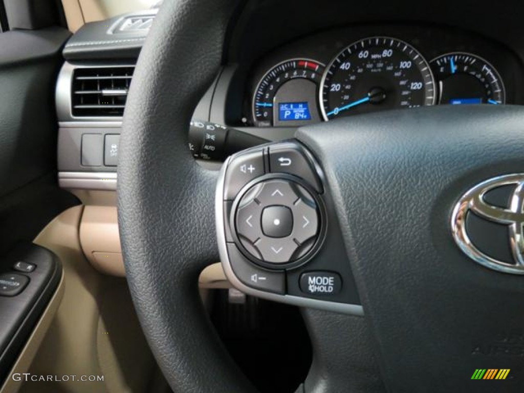 2013 Camry LE - Super White / Ivory photo #14
