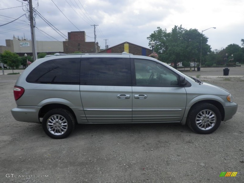 2003 Town & Country Limited AWD - Satin Jade Pearl / Gray photo #2