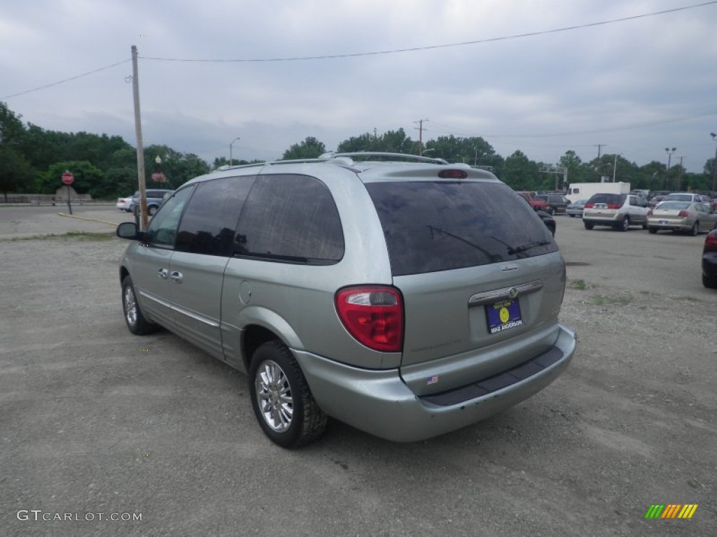 2003 Town & Country Limited AWD - Satin Jade Pearl / Gray photo #3