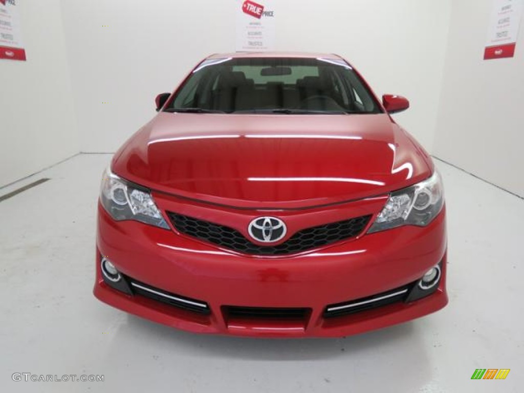 2013 Camry SE - Barcelona Red Metallic / Black photo #2
