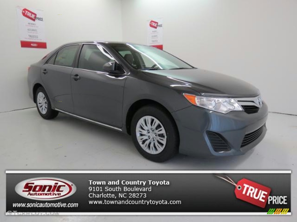 2013 Camry LE - Magnetic Gray Metallic / Ash photo #1