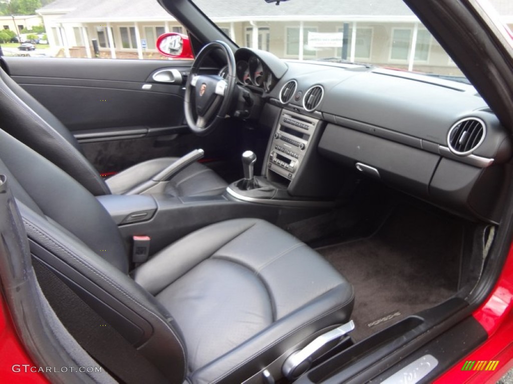 2005 Porsche Boxster S Black Dashboard Photo #82748035