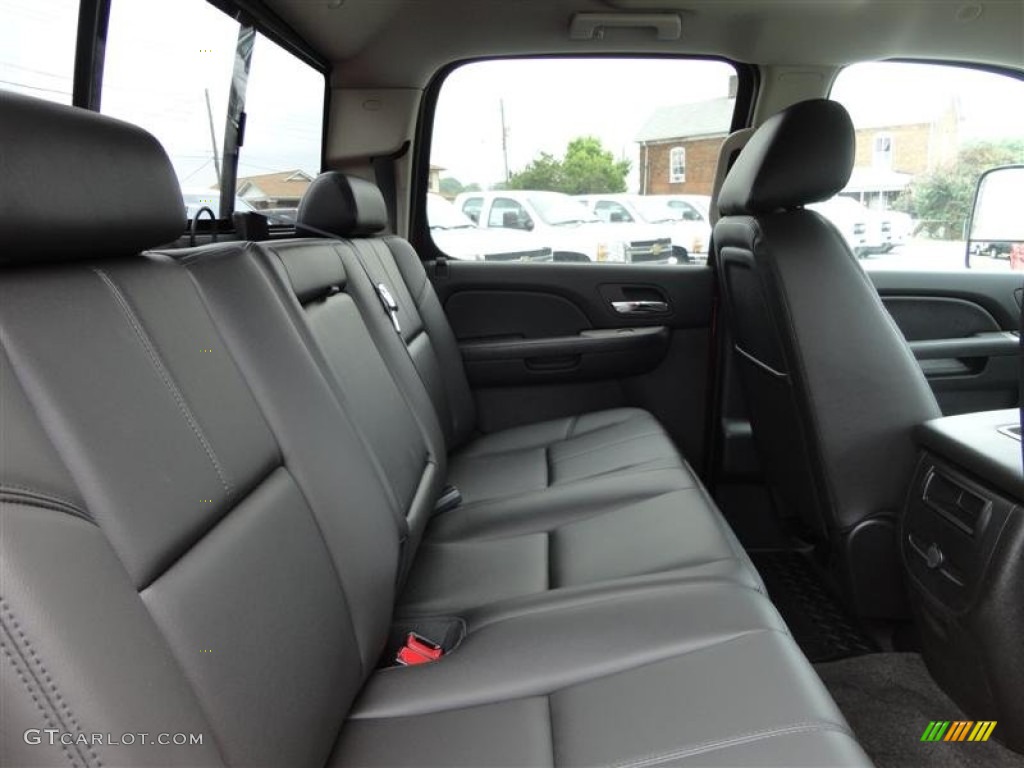 2013 Chevrolet Silverado 2500HD LTZ Crew Cab 4x4 Rear Seat Photo #82748271