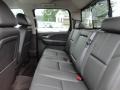 2013 Chevrolet Silverado 2500HD Ebony Interior Rear Seat Photo