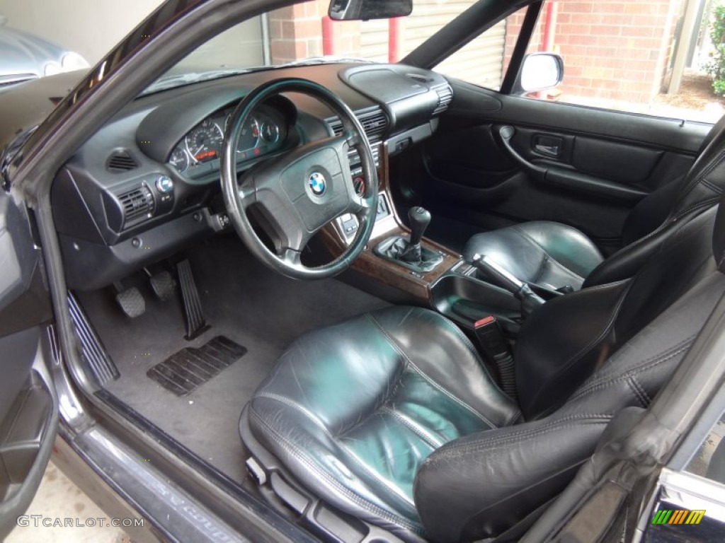 Black Interior 1999 BMW Z3 2.8 Coupe Photo #82748336